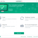 آنتی ویروس اورجینال Kaspersky 2017 یک ساله یک کاربره+ یک کاربر رایگان